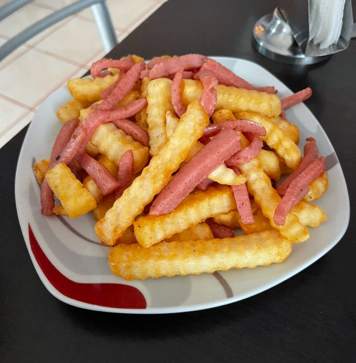 salchipapas